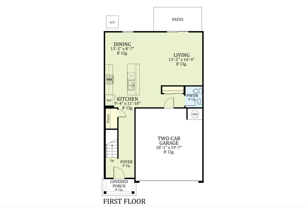 first floor firethorn floorplan